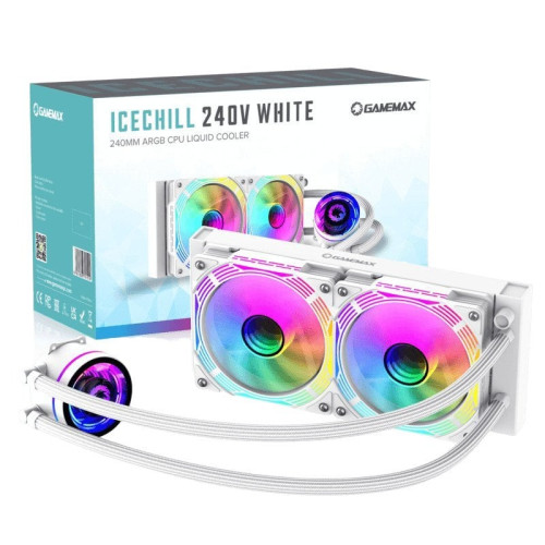 Система водяного охолодження Gamemax IceChill 240V White - зображення 9