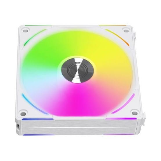 Вентилятор для корпусів 120 мм Lian Li Uni Fan ALV2 120-3 Triple White (G99.12ALV23W.00) - зображення 6