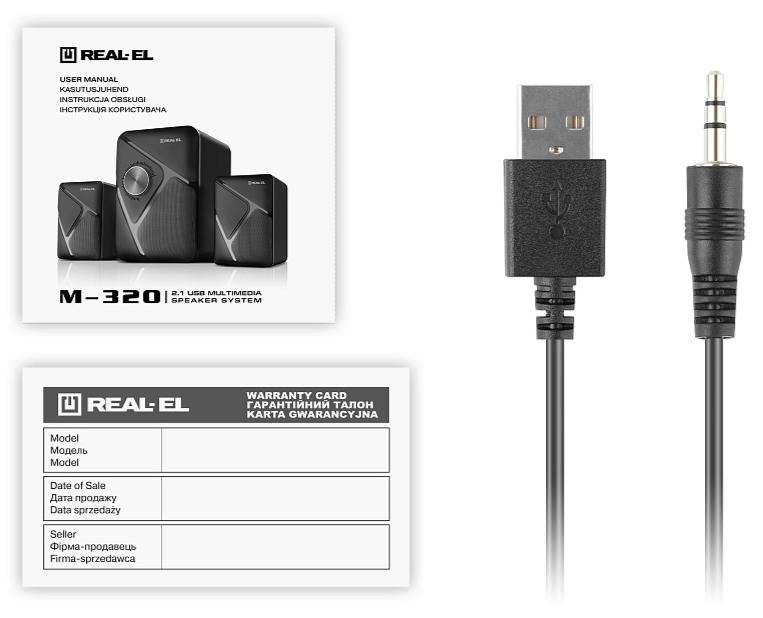 Колонки REAL-EL M-320 (EL121300014) - зображення 7