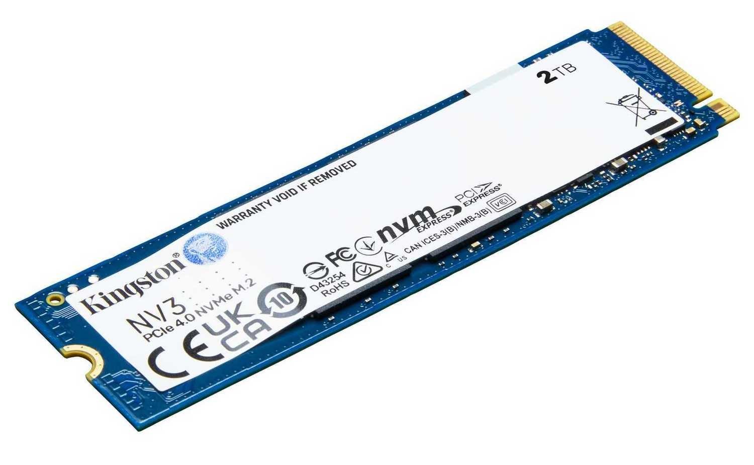 Накопичувач SSD NVMe M.2 2000GB Kingston NV3 (SNV3S\/2000G) - зображення 2