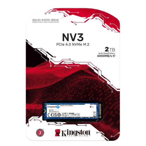 Накопичувач SSD NVMe M.2 2000GB Kingston NV3 (SNV3S\/2000G) - зображення 4