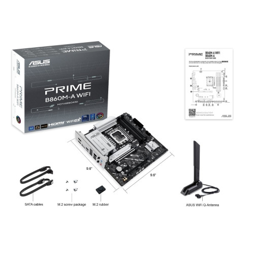 Мат. плата 1851 ASUS PRIME B860M-A WIFI - зображення 8