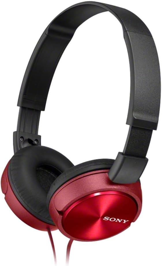 Навушники SONY MDR-ZX310 red-black - зображення 1