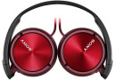 Навушники SONY MDR-ZX310 red-black - зображення 2