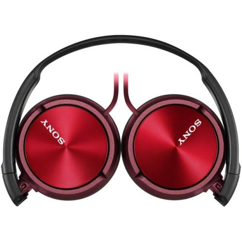 Навушники SONY MDR-ZX310 red-black - зображення 2