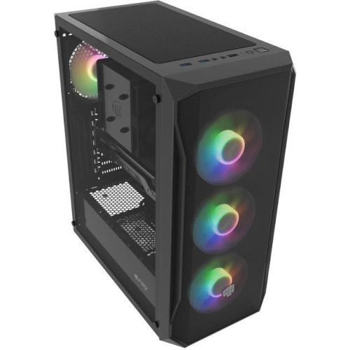 Корпус Fury Shobo SH4F RGB Black - зображення 1