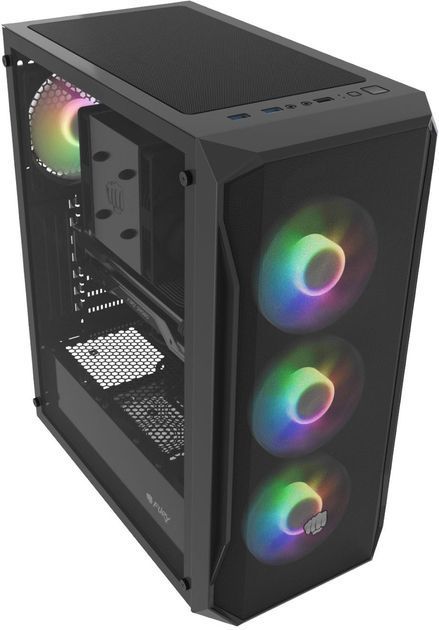 Корпус Fury Shobo SH4F RGB Black - зображення 1