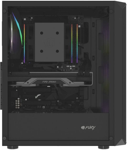 Корпус Fury Shobo SH4F RGB Black - зображення 7