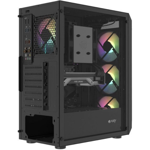 Корпус Fury Shobo SH4F RGB Black - зображення 8