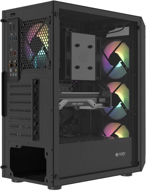 Корпус Fury Shobo SH4F RGB Black - зображення 8