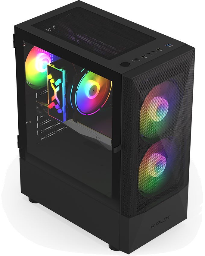 Корпус KRUX Vako RGB без БЖ - зображення 3