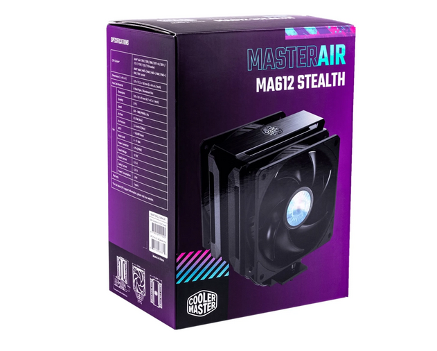 Вентилятор CoolerMaster MasterAir MA612 Stealth - зображення 8