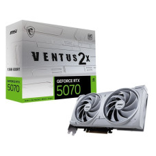 Відеокарта GeForce RTX 5070 12 GDDR7 MSI VENTUS 2X OC (RTX 5070 12G VENTUS 2X OC WHITE) - зображення 1