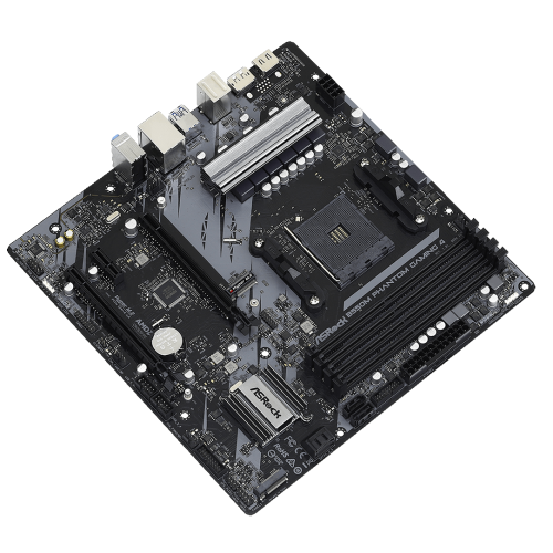 Мат. плата AM4 AsRock B550M PHANTOM GAMING 4 - зображення 4
