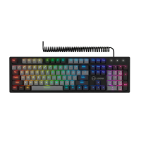 Клавіатура Lorgar Azar 514 RGB USB UA Black