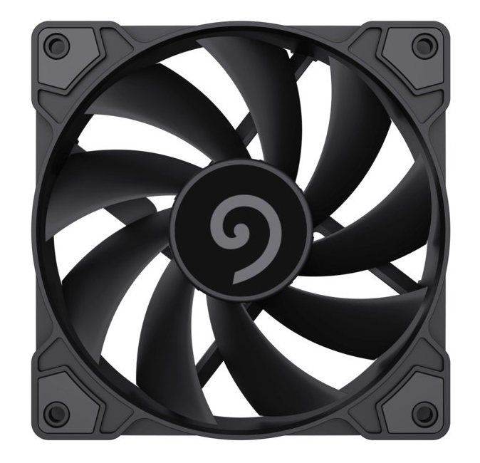 Вентилятор для корпусів 120 мм GAMEMAX GMX-WFBK-PWM - зображення 1