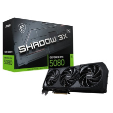 Відеокарта GeForce RTX 5080 16 GDDR7 MSI SHADOW 3X OC (RTX 5080 16G SHADOW 3X OC) - зображення 1