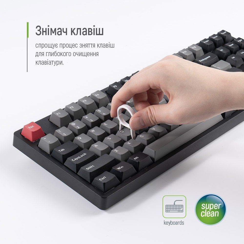 Набір для очищення клавіатури, навушників, смартфонів ColorWay 10 в 1 - зображення 11