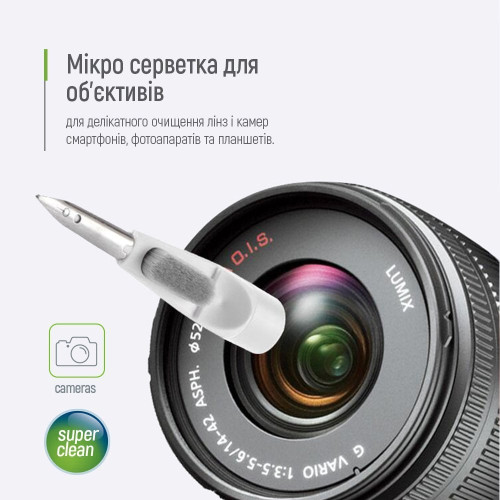 Набір для очищення клавіатури, навушників, смартфонів ColorWay 10 в 1 - зображення 13
