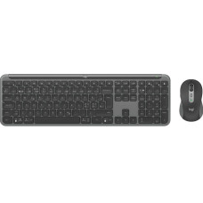Комплект безпровідний Logitech MK950 Bluetooth\/Wireles UA Graphite - зображення 1