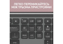 Комплект безпровідний Logitech MK950 Bluetooth\/Wireles UA Graphite - зображення 3