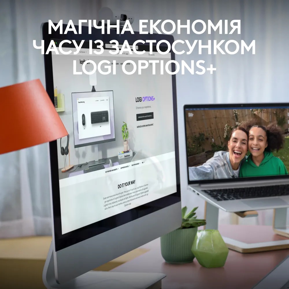 Комплект безпровідний Logitech MK950 Bluetooth\/Wireles UA Graphite - зображення 5