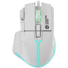 Мишка Canyon GM-636 Fortnax RGB USB White (CND-SGM636W) - зображення 1