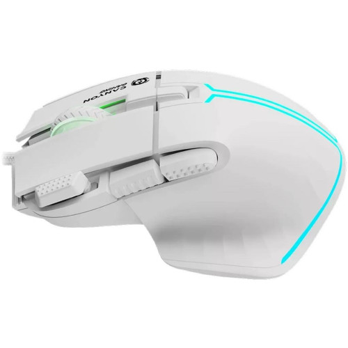 Мишка Canyon GM-636 Fortnax RGB USB White (CND-SGM636W) - зображення 3