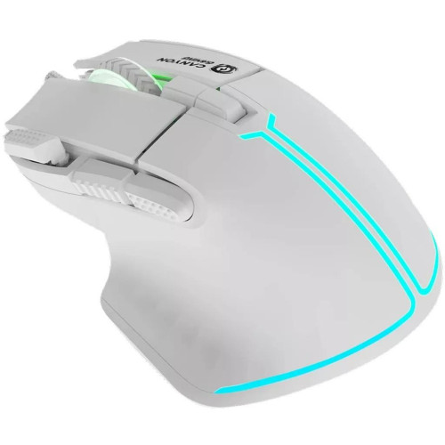 Мишка Canyon GM-636 Fortnax RGB USB White (CND-SGM636W) - зображення 2