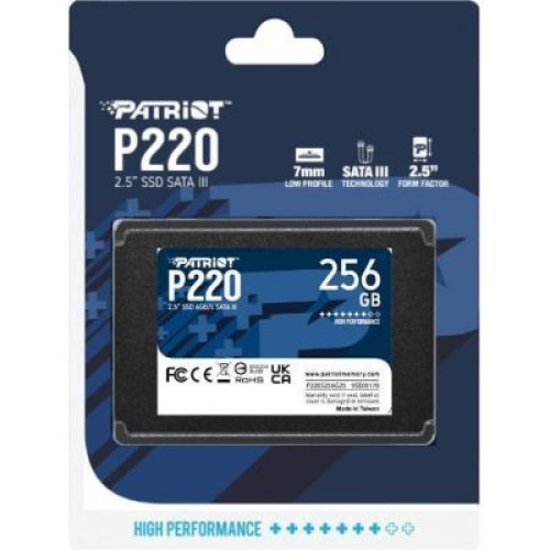 Накопичувач SSD NVMe M.2 256GB Patriot P320 (P320P256GM28) - зображення 5