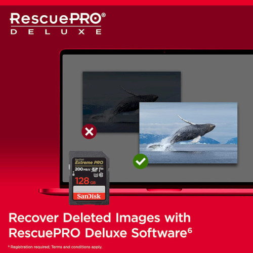 Secure Digital card 128 Gb SanDisk Extreme Pro SDXC UHS-I U3 V30 - зображення 8