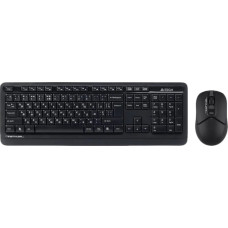 Клавіатура+опт.мишка A4-Tech FG1012 Wireless Black - зображення 1