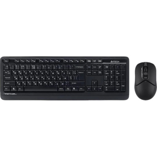 Клавіатура+опт.мишка A4-Tech FG1012 Wireless Black - зображення 1