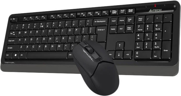 Клавіатура+опт.мишка A4-Tech FG1012 Wireless Black - зображення 3