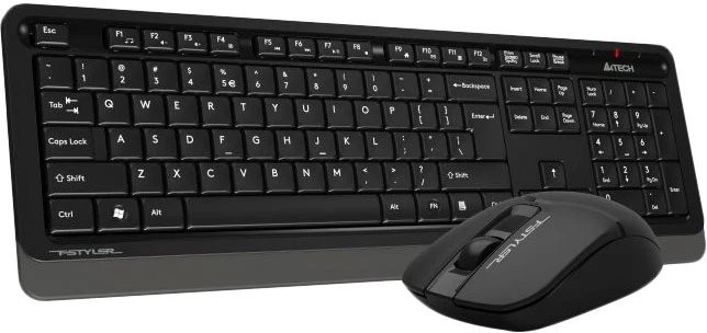 Клавіатура+опт.мишка A4-Tech FG1012 Wireless Black - зображення 4