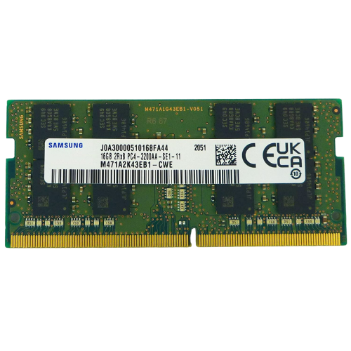 Пам'ять DDR4-3200 16 Gb Samsung SoDIMM - зображення 1