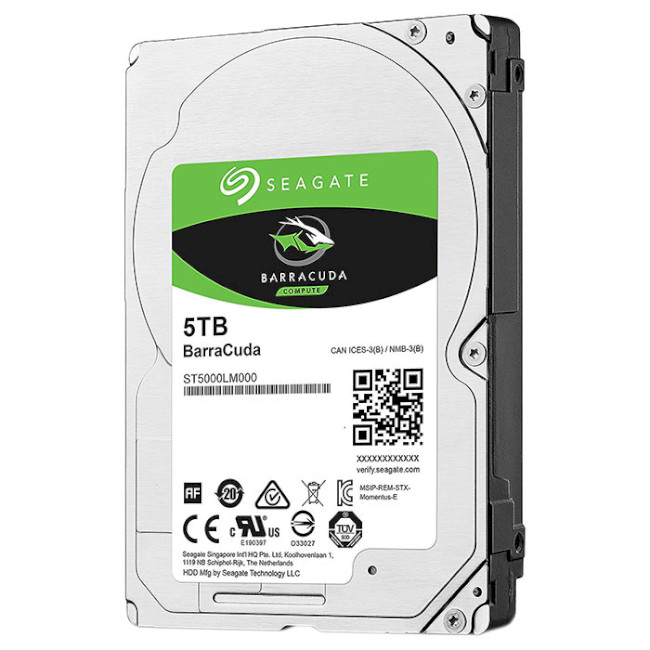 Жорсткий диск HDD Seagate 2.5 5TB ST5000LM000 - зображення 2