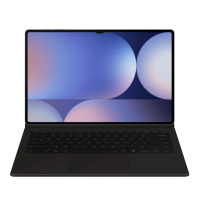 Чохол для планшета Samsung Keyboard Cover Galaxy Tab S10 Ultra, чорний, з клавіатурою