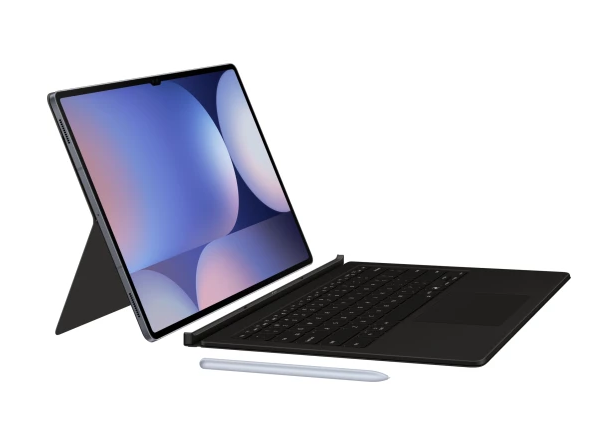 Чохол для планшета Samsung Keyboard Cover Galaxy Tab S10 Ultra, чорний, з клавіатурою - зображення 3