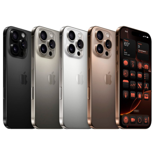 Смартфон Apple iPhone 16 Pro Max 256Gb Desert Titanium - зображення 8