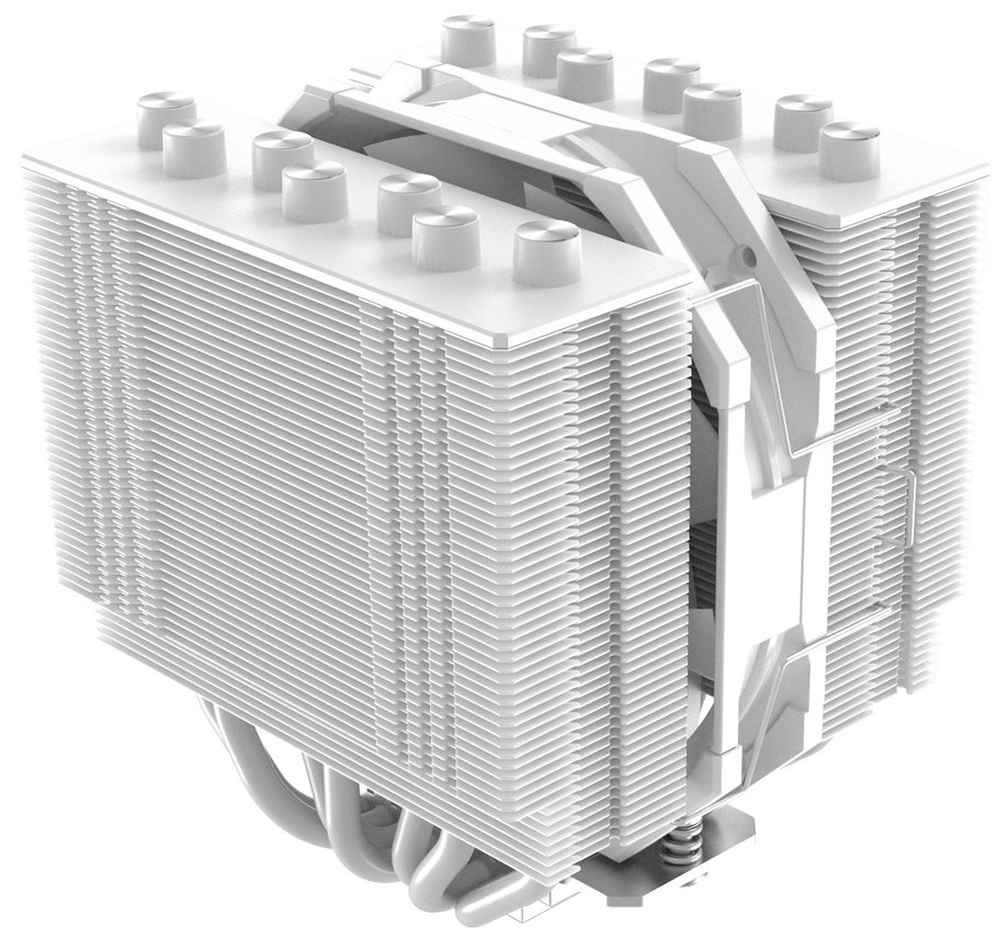 Вентилятор ID-Cooling SE-207-XT SLIM SNOW - зображення 2
