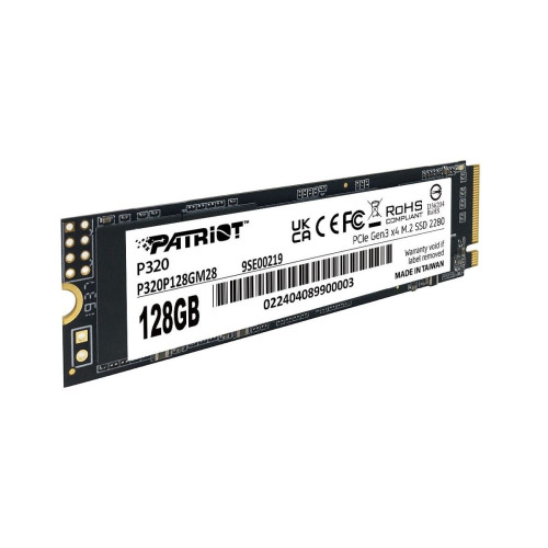 Накопичувач SSD NVMe M.2 128GB Patriot P320 (P320P128GM28) - зображення 4