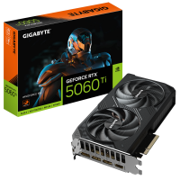 Відеокарта GeForce RTX 5060 Ti 16 GDDR7 Gigabyte Windforce (GV-N506TWF2-16GD)