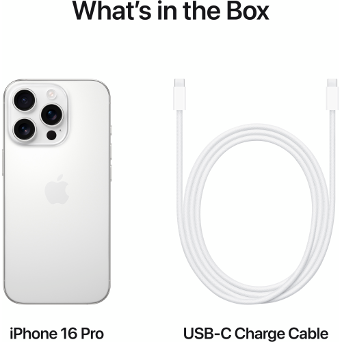 Смартфон Apple iPhone 16 Pro 256GB White - зображення 6