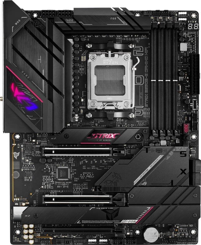 Мат. плата AM5 Asus ROG STRIX B650E-E GAMING WIFI - зображення 3