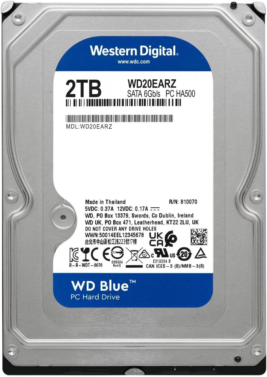 Жорсткий диск HDD 2000Gb WD WD20EARZ - зображення 2