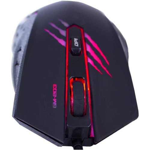Мишка Xtrike ME GM-203 Сolors-LED USB Black (GM-203) - зображення 3