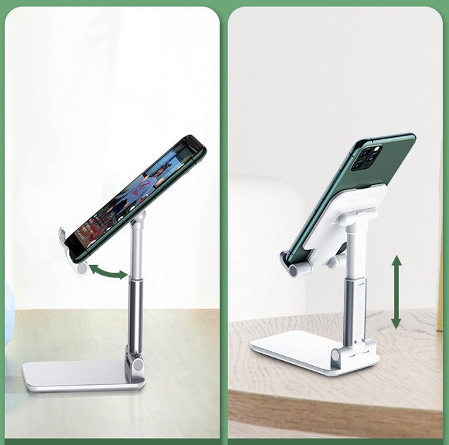 Тримач-підставка Dynamode Phone Stand white - зображення 7
