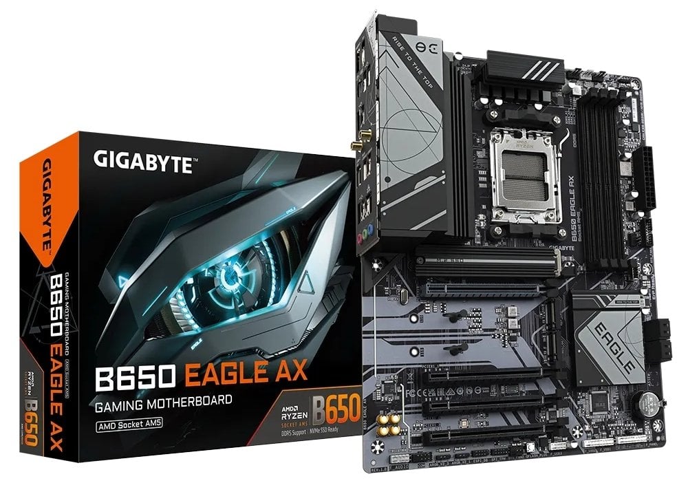 Мат. плата AM5 Gigabyte B650 EAGLE AX - зображення 1