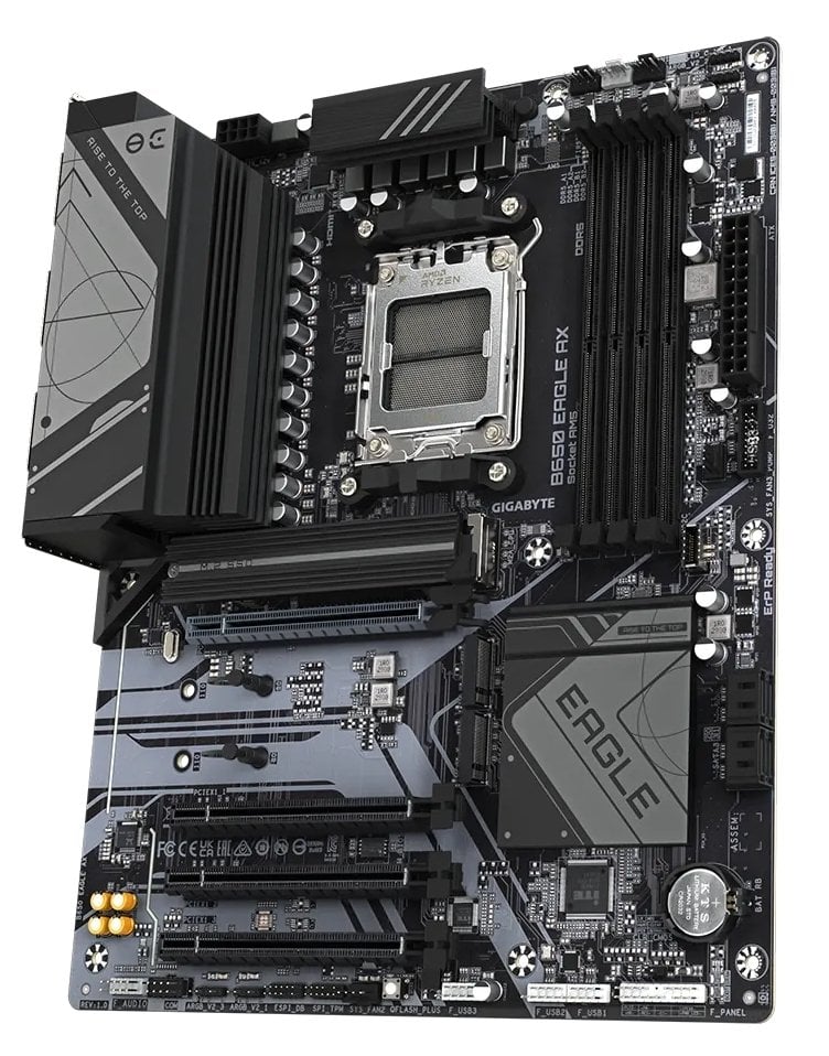 Мат. плата AM5 Gigabyte B650 EAGLE AX - зображення 2